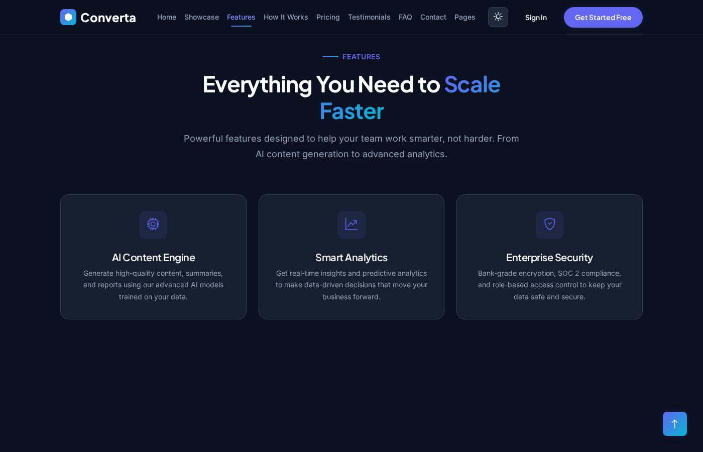 AI SaaS Product Demo