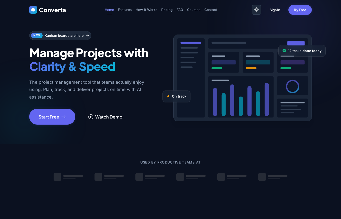 Project Management Demo